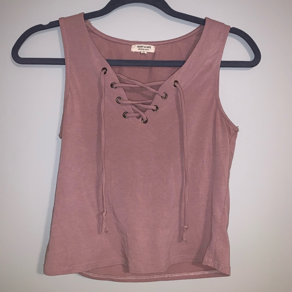 Mauve tank top